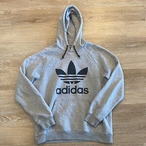 Adidas Gray Sweatshirt Classic Logo